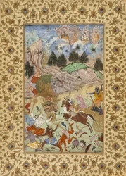 Pradyumna Kills Samvara, c.1585-90